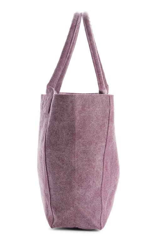 Isabel Marant Small Yenky Canvas Tote In Purple