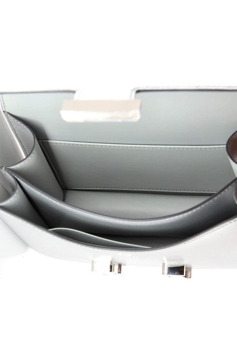 Pre-Owned Hermes Constance NM Bag Metallic Chevre Chamkilight 18, Alternate, color, Gris Argente