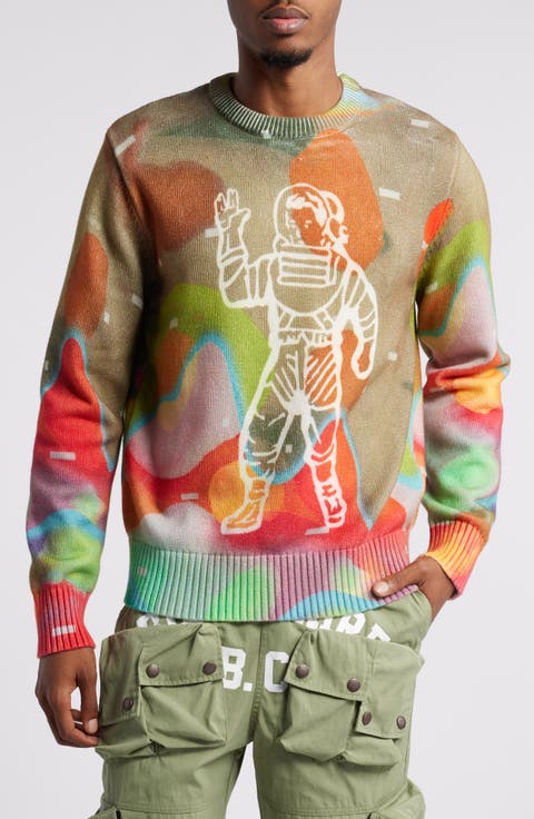 Thermal Astro Print Sweater