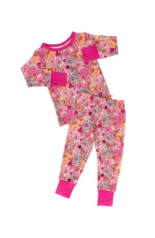 Laree + Co Journee 2-piece Long Sleeve Set In Pink