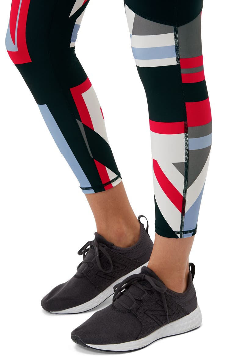 Power Union Jack Ankle Leggings, Alternate, color, UNION JACK