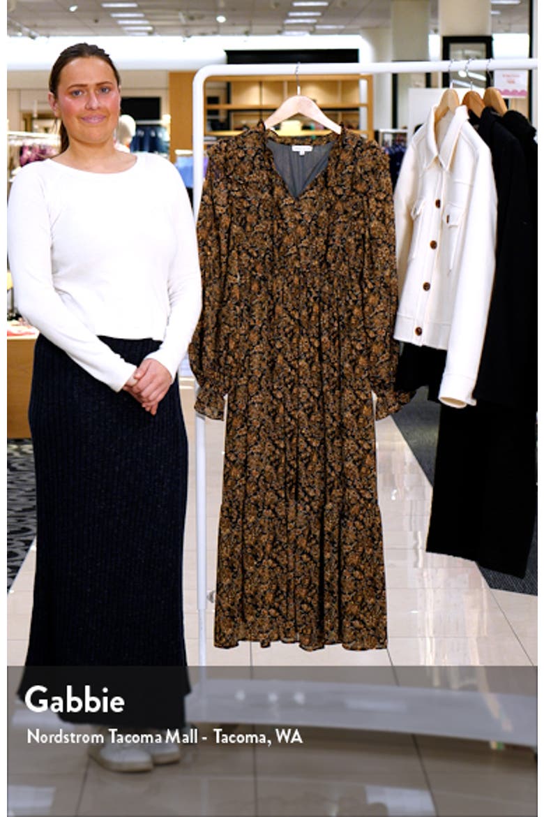 Floral Long Sleeve Dress video