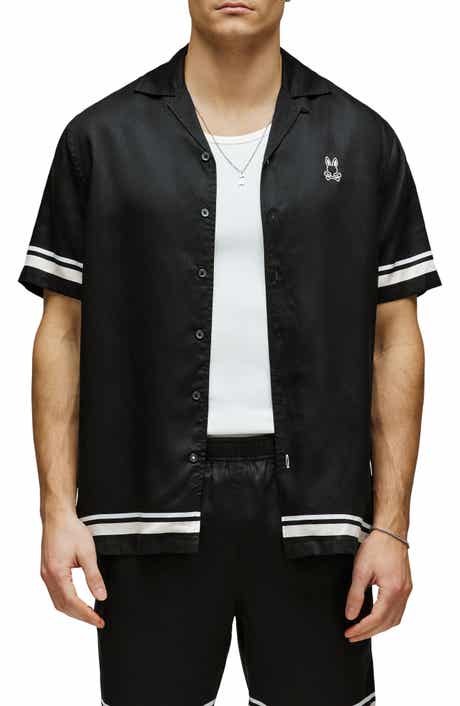 Psycho Bunny Aden Border Camp Shirt