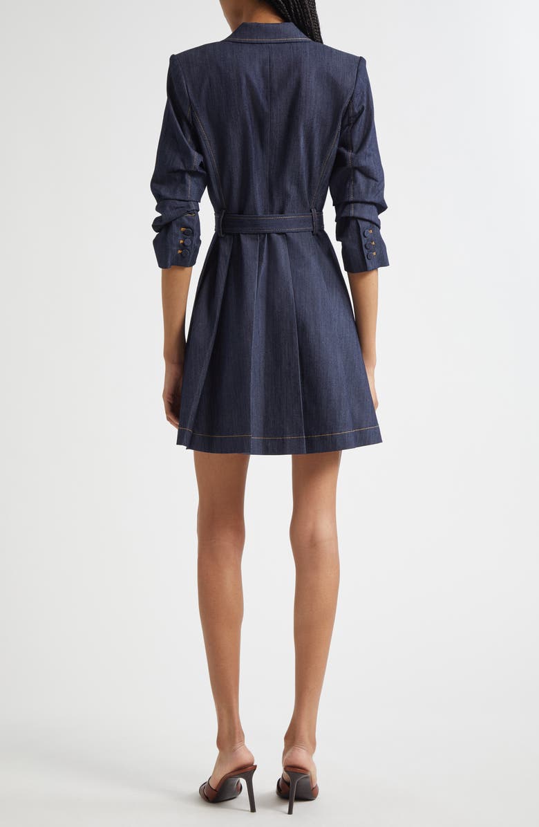 Cinq à Sept Aniyah Denim Shirtdress, Alternate, color, 