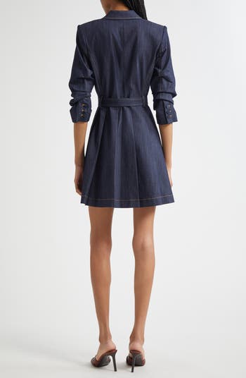 Aniyah Denim Shirtdress