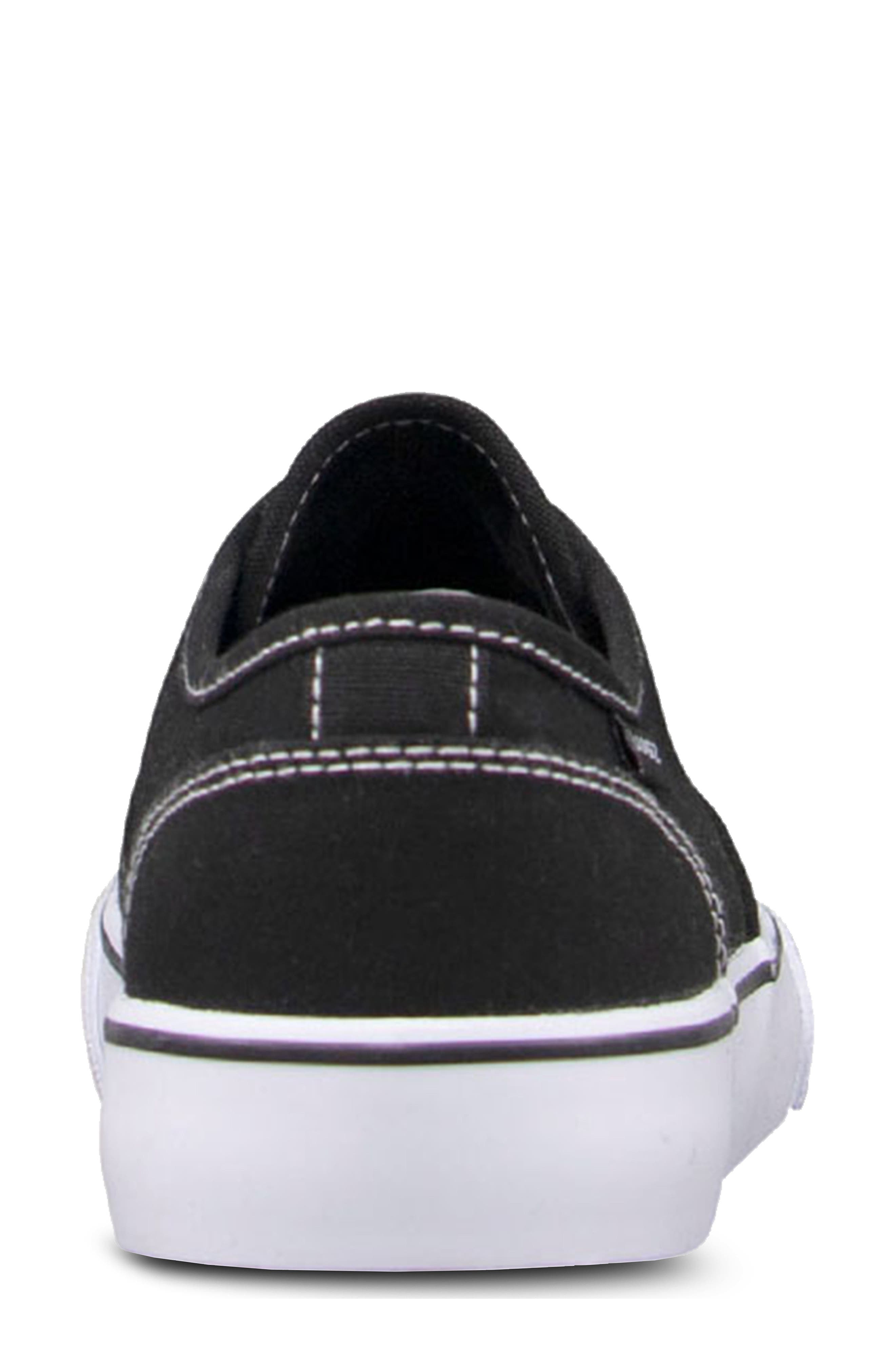 Lear Lace-Up Sneaker, Alternate, color, BLACK/WHITE