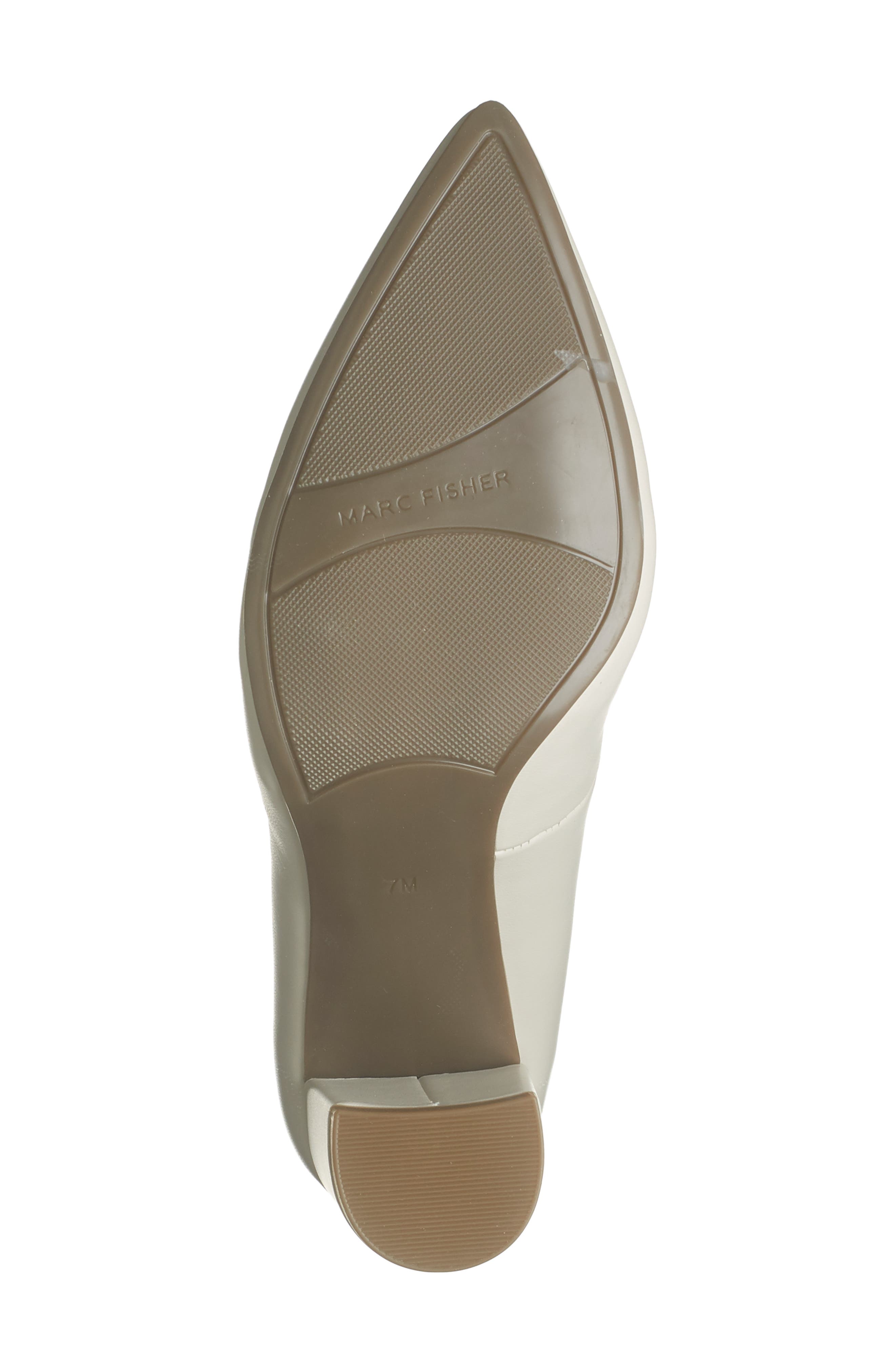 Georgy Pointed Block Heel, Alternate, color, CREAM PU