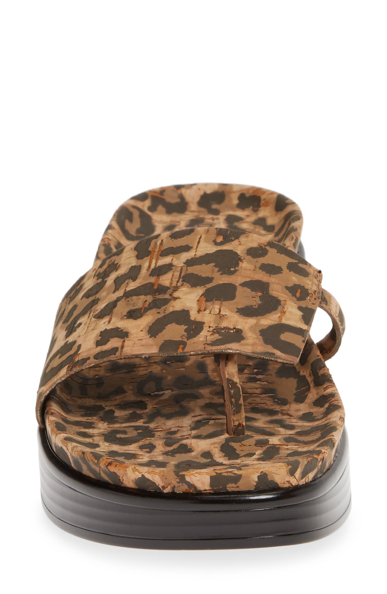 Fifi Slide Sandal, Alternate, color, LEOPARD PRINT