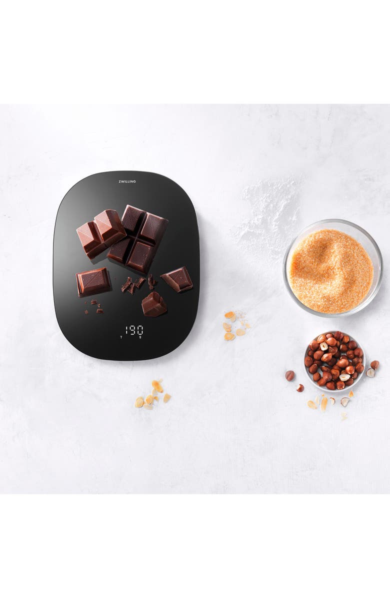 ZWILLING Enfinigy Digital Kitchen Scale, Alternate, color, Black