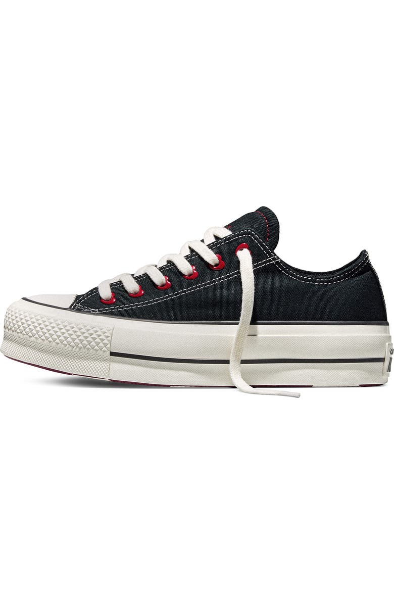 Converse Chuck Taylor All Star Lift Low Top Platform Sneaker, Alternate, color, Black/Egret/Days Ahead