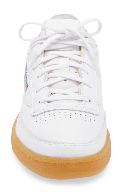 Reebok Club C 85 Vintage Sneaker In Ftwrwhite/grey2/gum