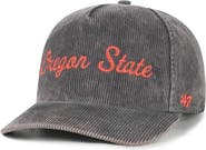 '47 Men's '47 Gray Oregon State Beavers Reclaim Snow Wash Corduroy Hitch Adjustable Hat