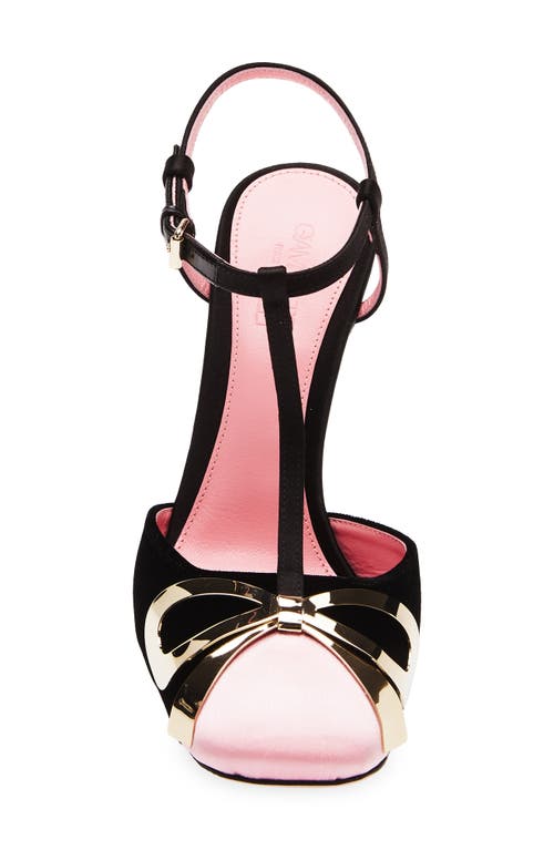 Giambattista Valli Bow T-strap Pump