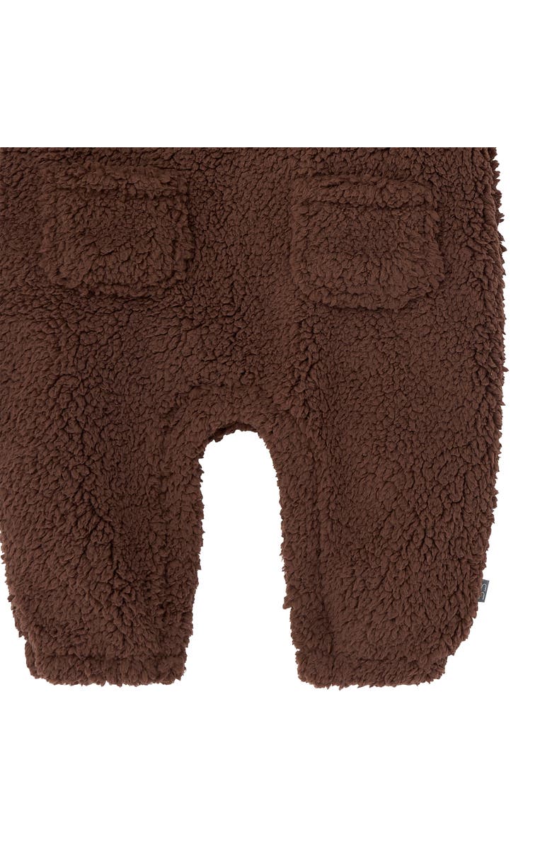 Modern Moments<sup>™</sup> by Gerber Plush Overall and Long Sleeve Top Set, Alternate, color, Rich Brown