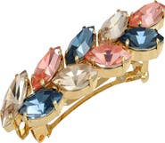 L. Erickson Small Ivy Swarovski Crystal Barrette