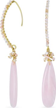 BLING JEWELRY Cluster Teardrop Earrings