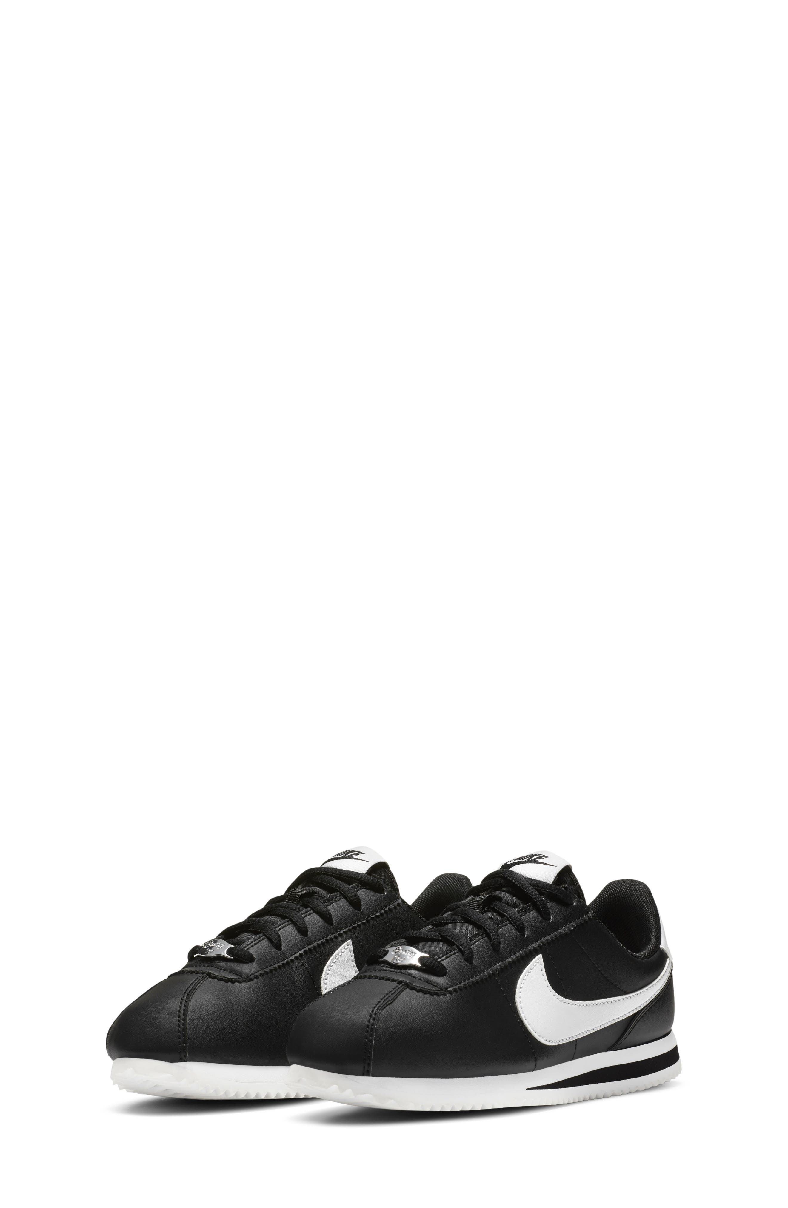 Kids' Cortez Basic SL Sneaker, Main, color, BLACK/ WHITE