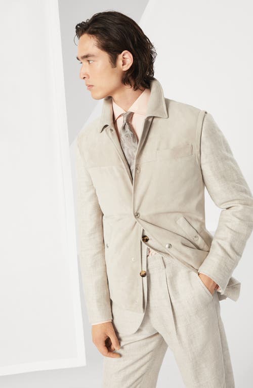 Brunello Cucinelli Padded Vest In Rope