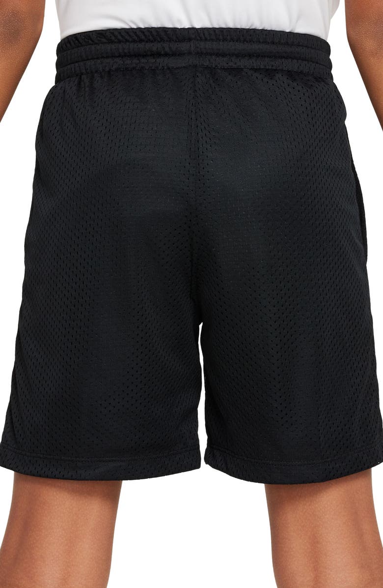 Nike Kids' Mesh Dri-FIT Shorts, Alternate, color, 010 Black/White