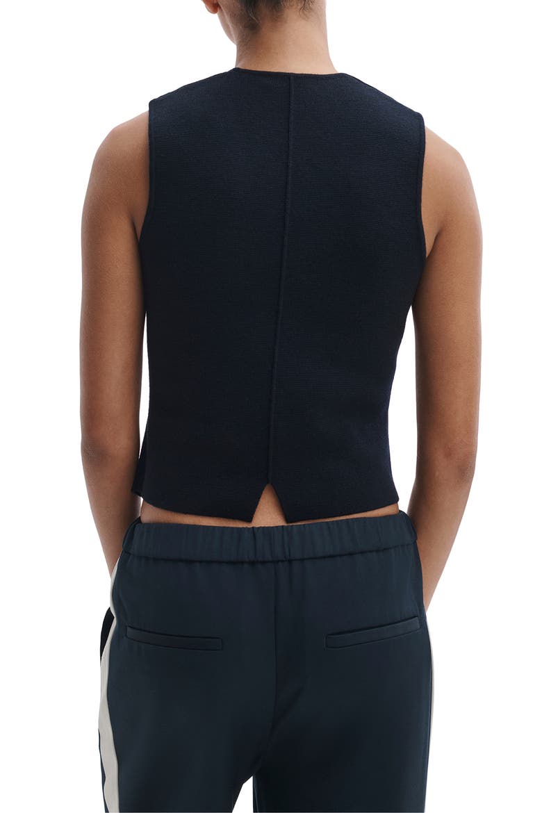 Portia Wool Vest, Alternate, color, NAVY