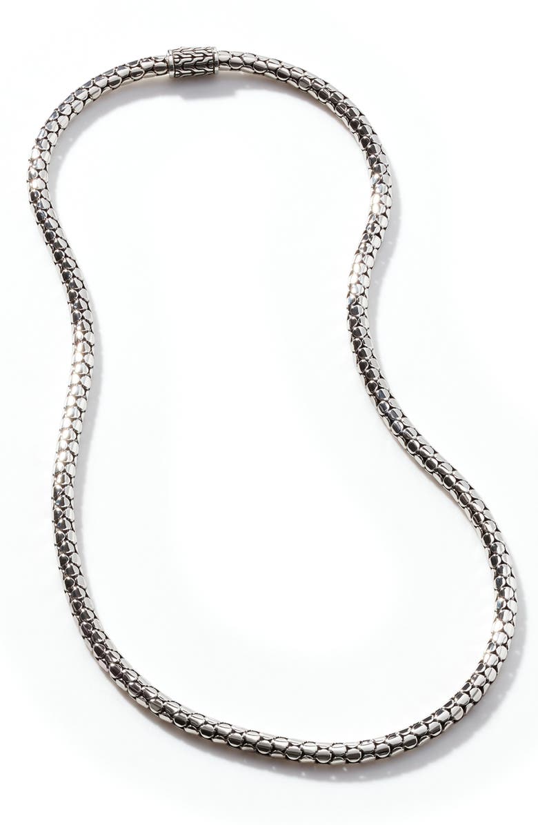 John Hardy Dot Chain Necklace, Alternate, color, Silver