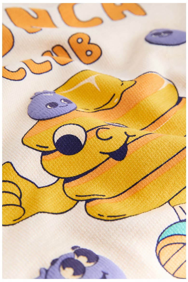Kids' Brunch Club Pancake Graphic T-Shirt, Alternate, color, CREAM