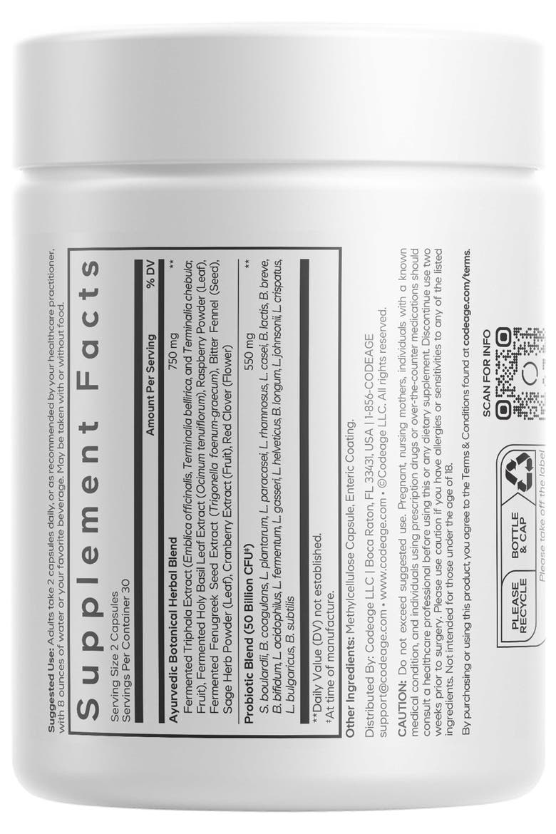 Women's SBO Probiotic 50 Billion CFU + Prebiotics Supplement, Alternate, color, White