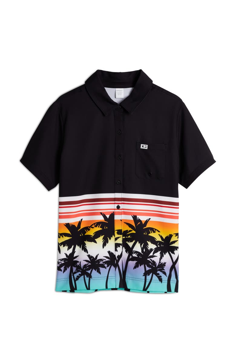 TomboyX Cabana Shirt, Alternate, color, Hawaiian Heat