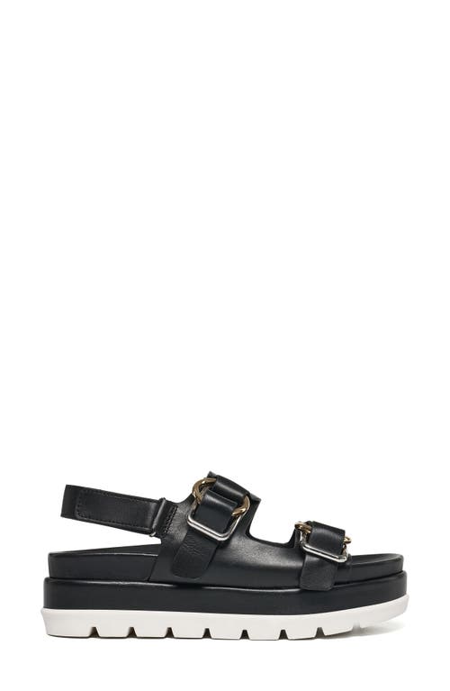 Jslides Blast Platform Sandal In Black