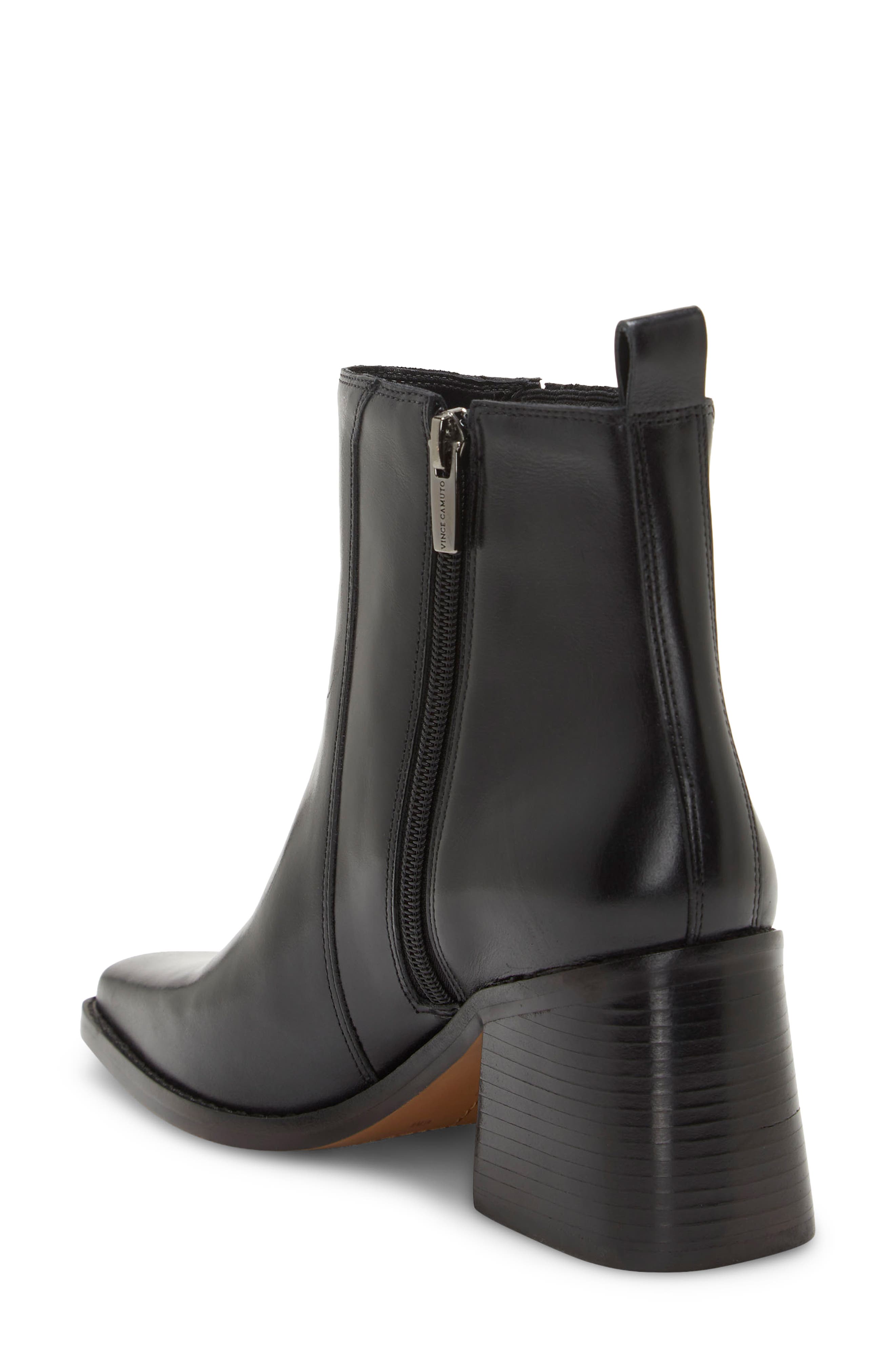 Vince Camuto Sojetta Square Toe Bootie, Alternate, color, 