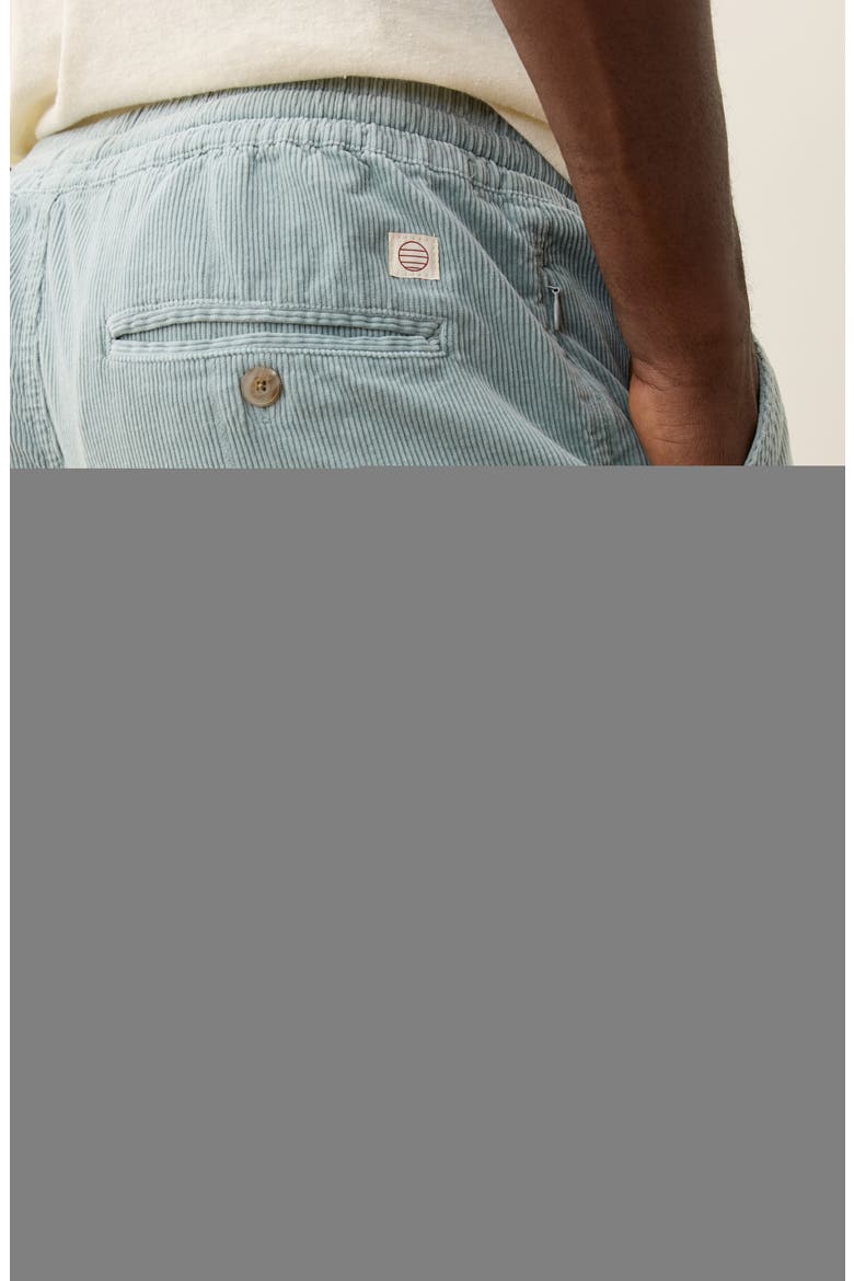 Saturday 6-Inch Corduroy Drawstring Shorts, Alternate, color, STERLING BLUE
