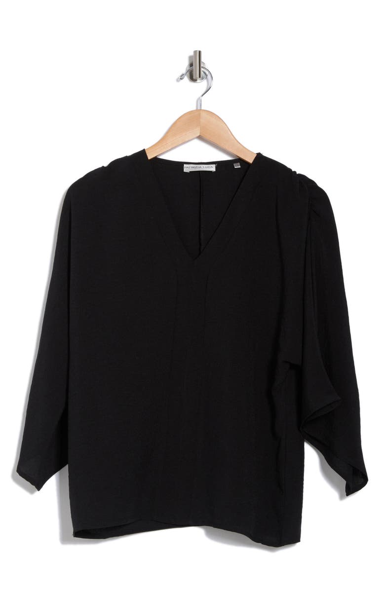 PATRIZIA LUCA Bell Sleeve Knit Top, Alternate, color,