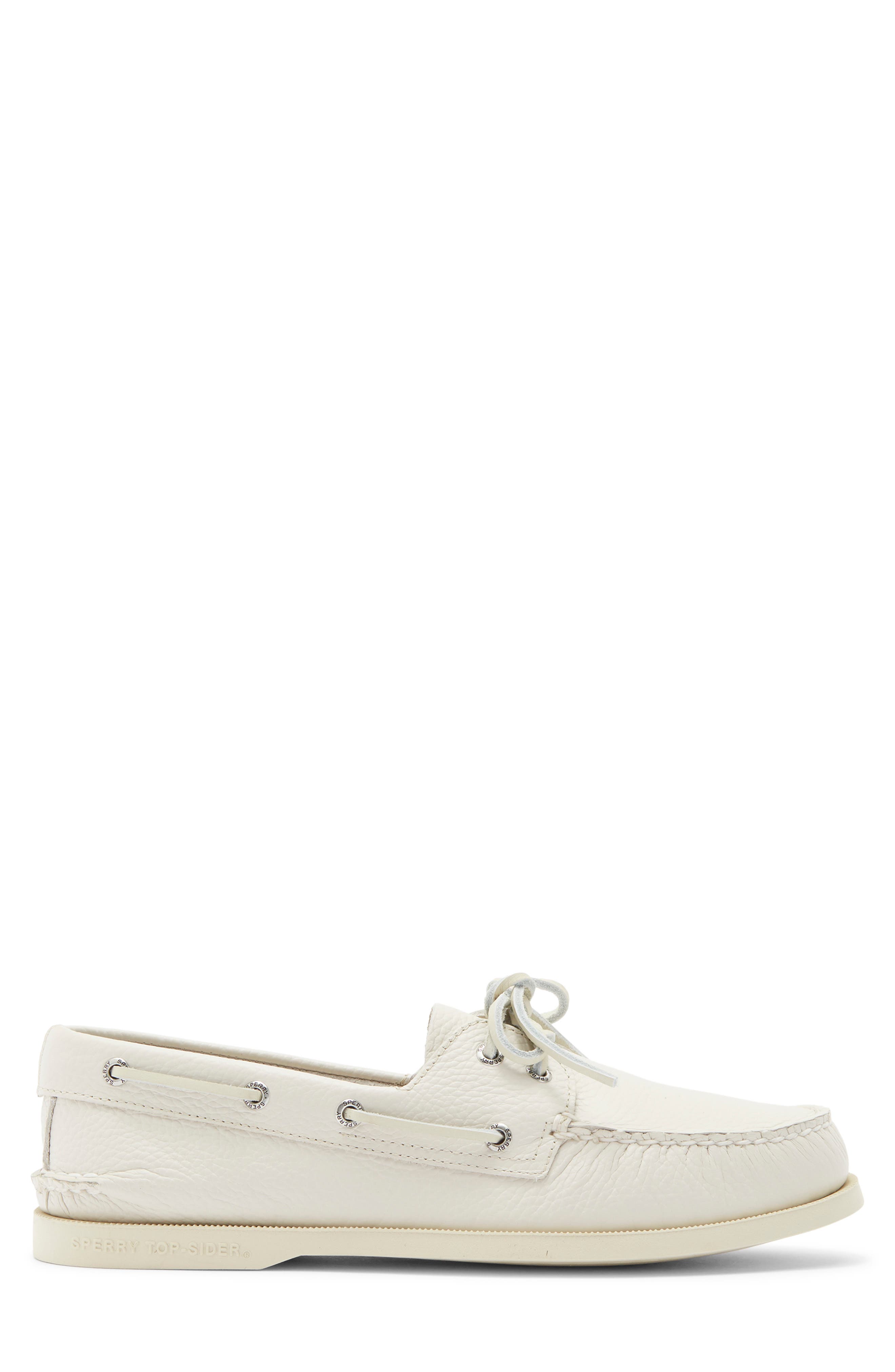 Sperry Authentic Original Boat Shoe, Alternate, color, White
