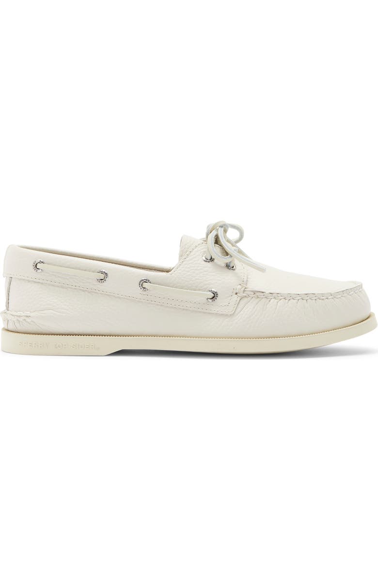 Sperry Authentic Original Boat Shoe, Alternate, color, White