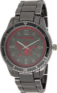 True Religion Buddha Quartz Bracelet Watch, 43mm
