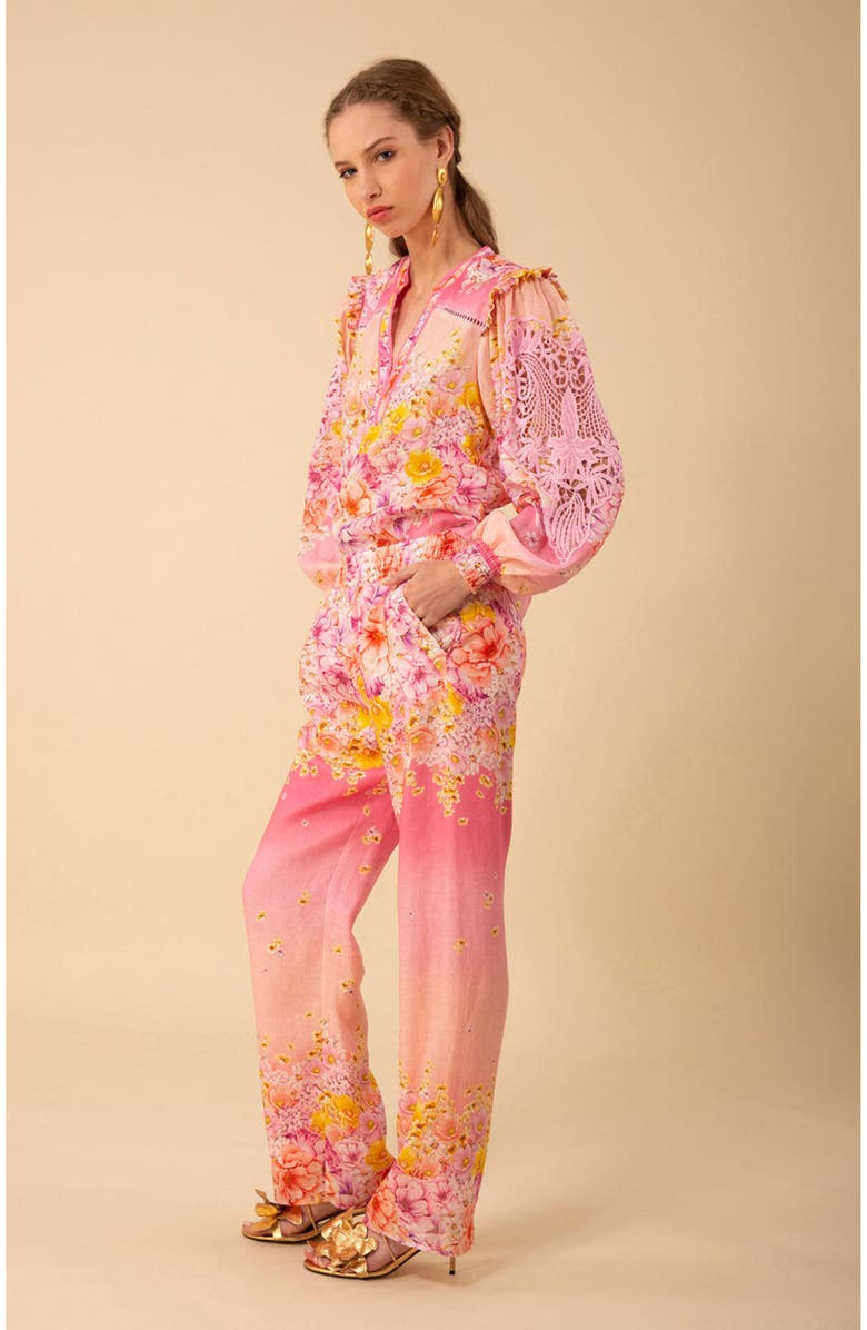 Hale Bob Emersyn Linen Pant, Alternate, color,