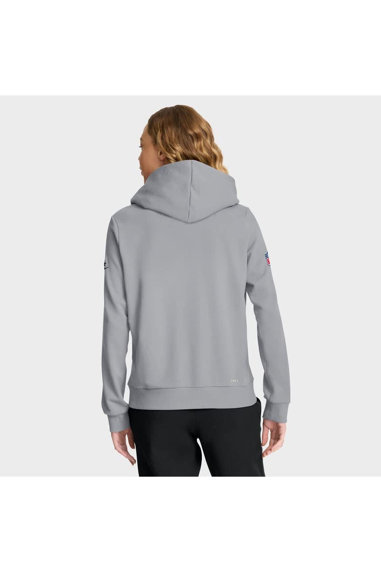 Women's Nike Gray Pittsburgh Steelers 1933 Sideline Standard Issue Dri-FIT Hoodie, Alternate, color, Gray