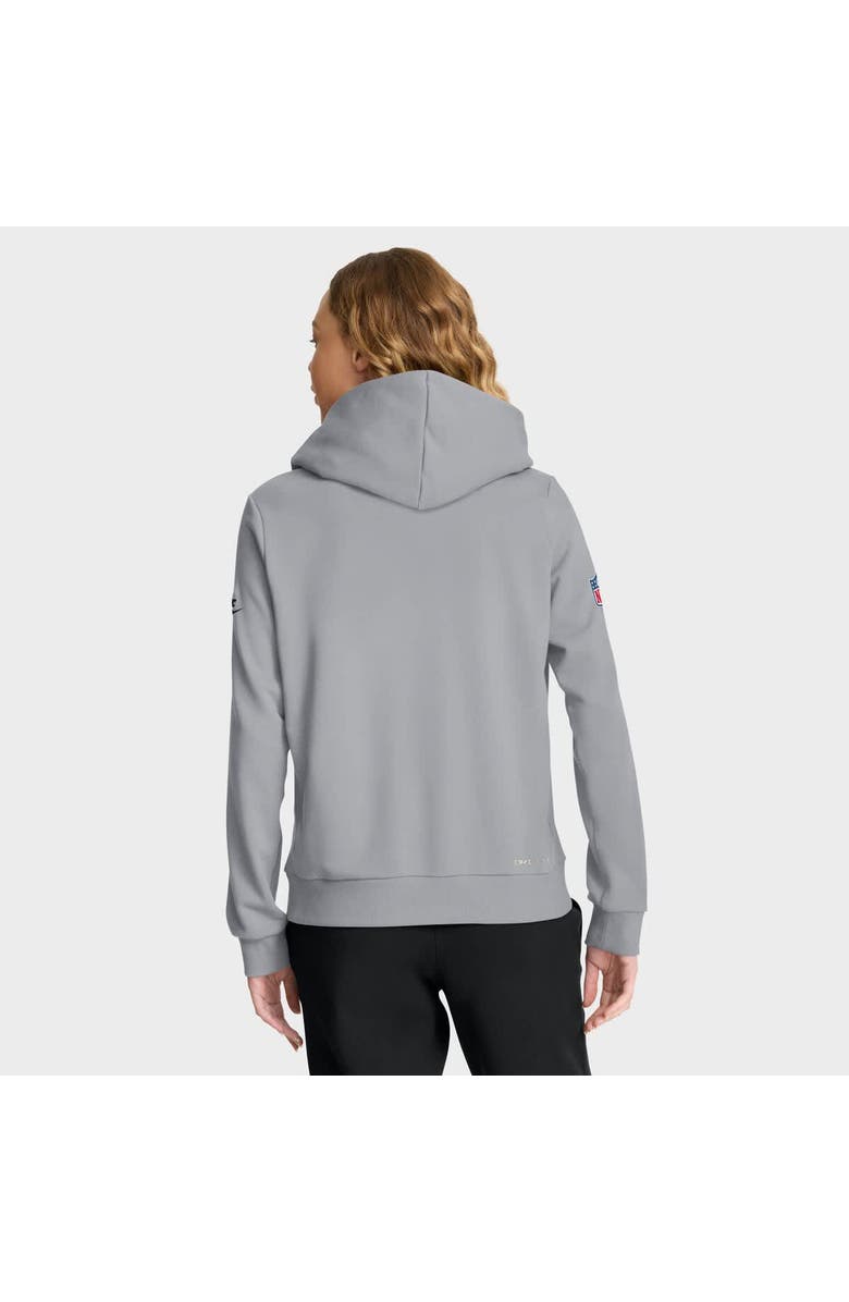 Nike Women's Nike Gray Pittsburgh Steelers 1933 Sideline Standard Issue Dri-FIT Hoodie, Alternate, color, Gray