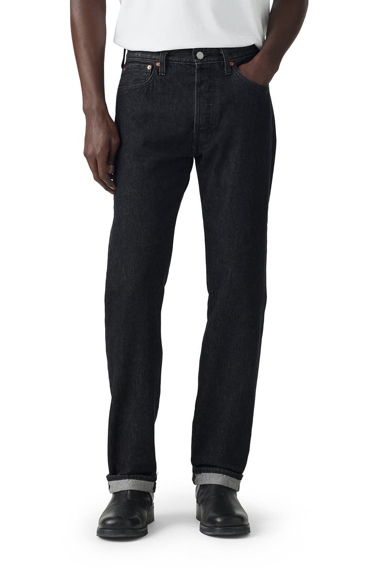 501® Original Straight Leg Jeans, Main, color, BIG STEP RINSE SELVEDGE
