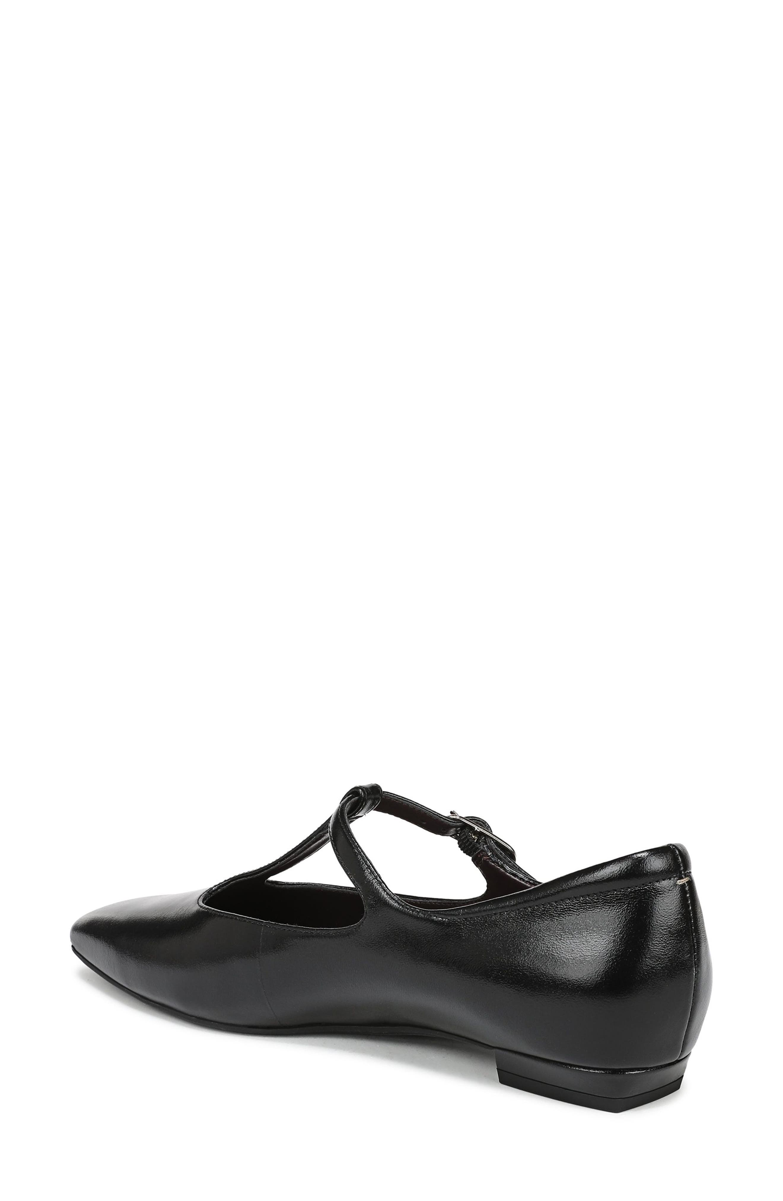 27 EDIT Naturalizer Bella T-Strap Flat, Alternate, color, Black