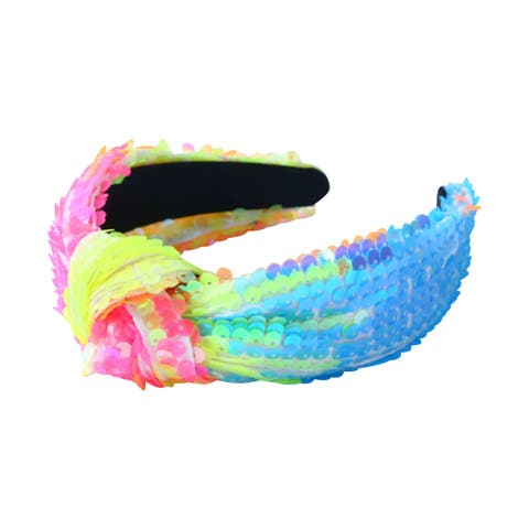 Knotted Sequin Headband