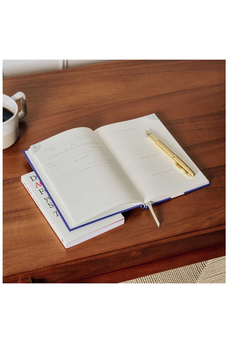 The Midnight Hour Reading Journal, Alternate, color, NAVY