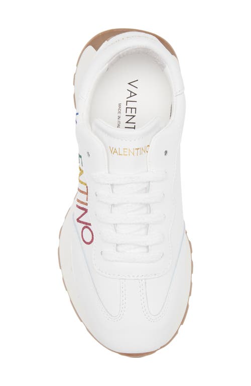 Valentino By Mario Valentino Reginal Sneaker In White