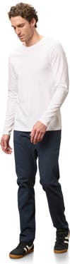 Pact Organic Cotton Men's Softspun Essential Crewneck Long Sleeve Tee
