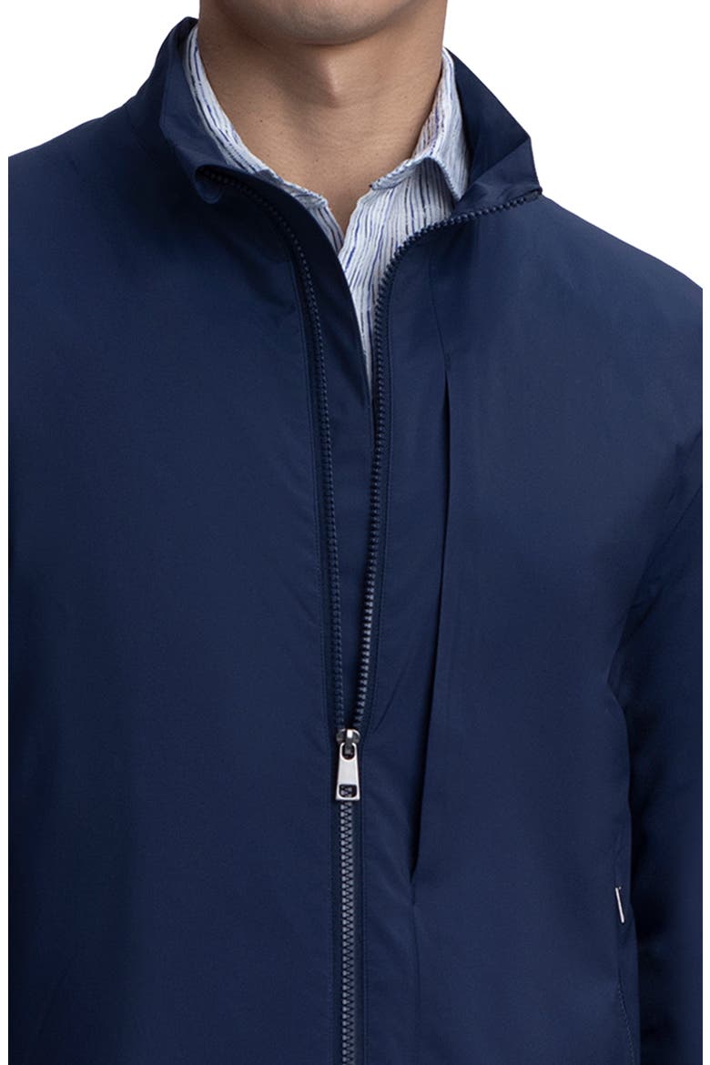 Water Resistant Bomber Jacket, Alternate, color, NAVY