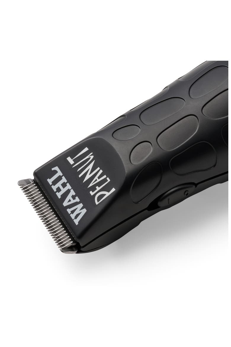 Peanut - Professional Beard Trimmer and Hair Clipper Kit - Adjustable Hair Cutting Tool with 4 Guide Combs, Alternate, color, Black