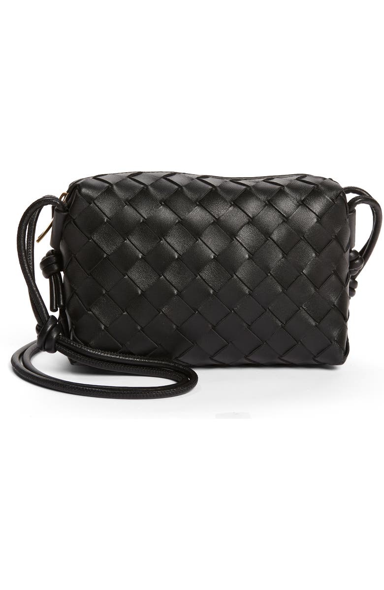 Bottega Veneta Small Intrecciato Leather Crossbody Bag, Main, color,