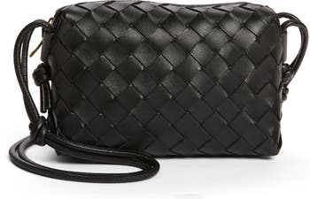 Bottega Veneta Small Intrecciato Leather Crossbody Bag
