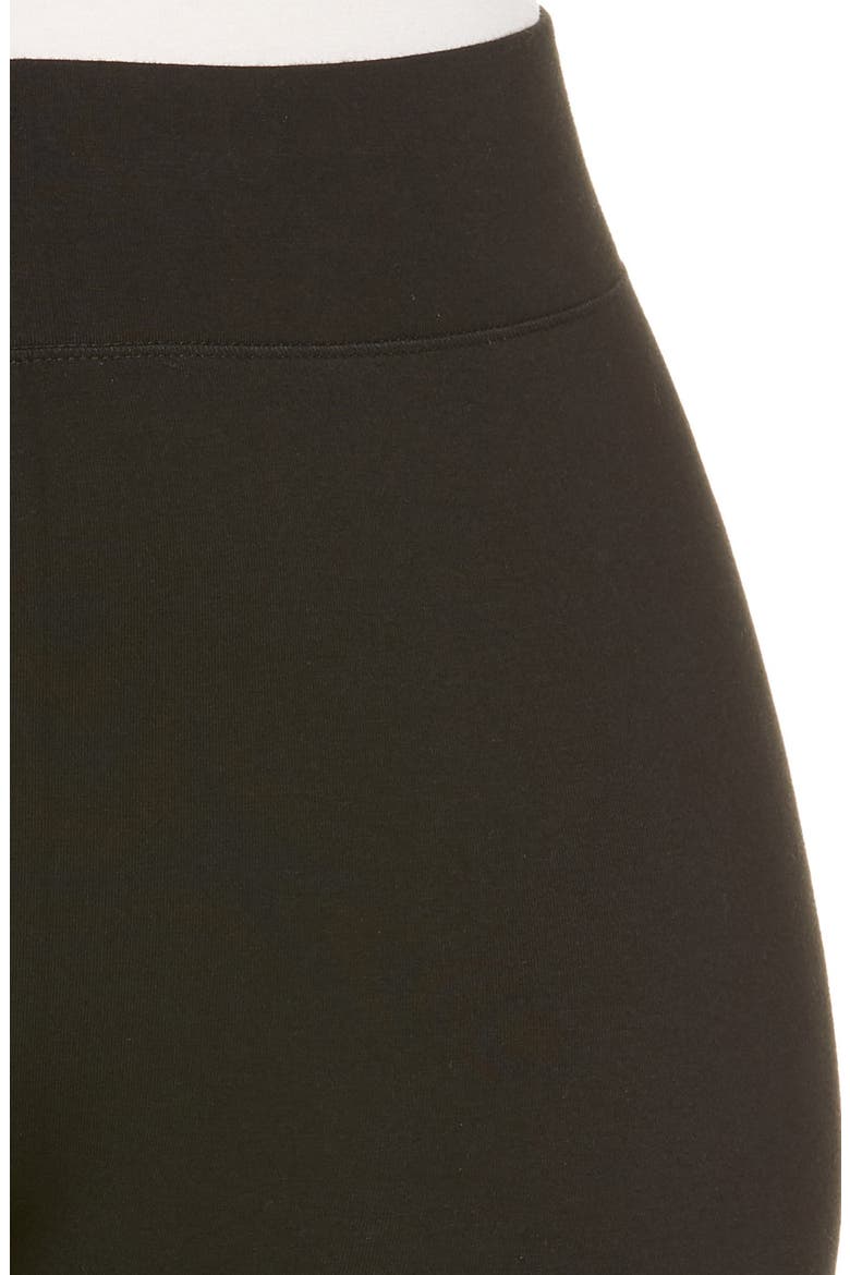 High Rise Leggings, Alternate, color, BLACK