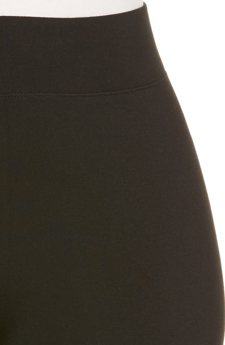 Hue High Rise Leggings, Alternate, color, Black
